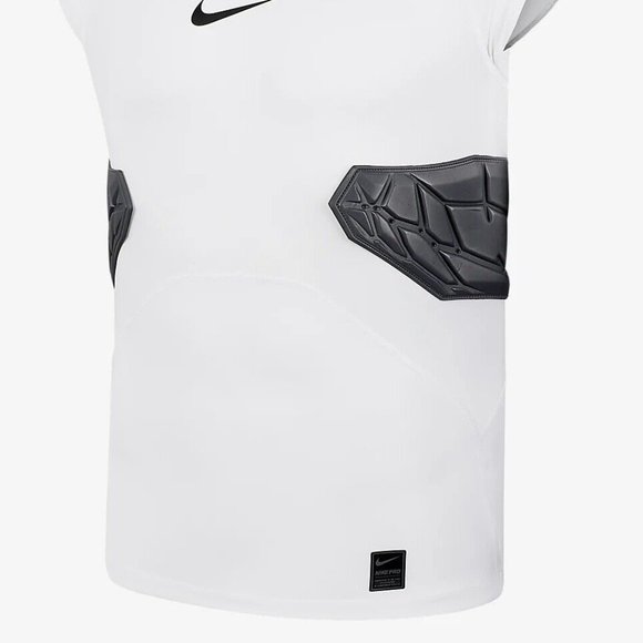Nike Pro Compression Hyperstrong 4-Pad Shirt AQ2733 100 Men’s Medium - Picture 3 of 9